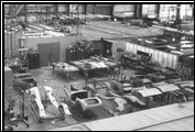 The first Clenet factory was in an aircraft hangar at the Santa Barbara Airport in Goleta, California.