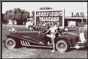 Clenet Coachworks supported the Muscular Dystrophy Association and its annual Jerry Lewis MDA Telethon fund-raising event broadcast from Las Vegas in 1984.