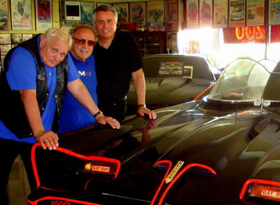 Bo Hopkins, George Barris, and Alfred DiMora