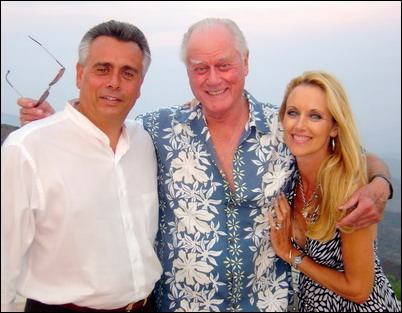 Alfred DiMora, Larry Hagman, Yvonne DiMora