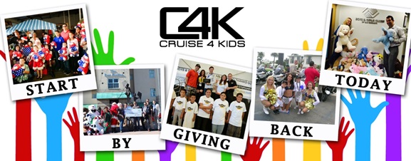 Cruise 4 Kids donates to numerous youth charities