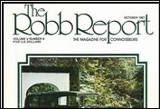 A Houston dealer and a private owner advertise Clenets in <em>The Robb Report</em>, in October 1981.