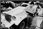 The <em>Santa Barbara News-Press</em> reports on the first car produced at the new plant in October 1984.